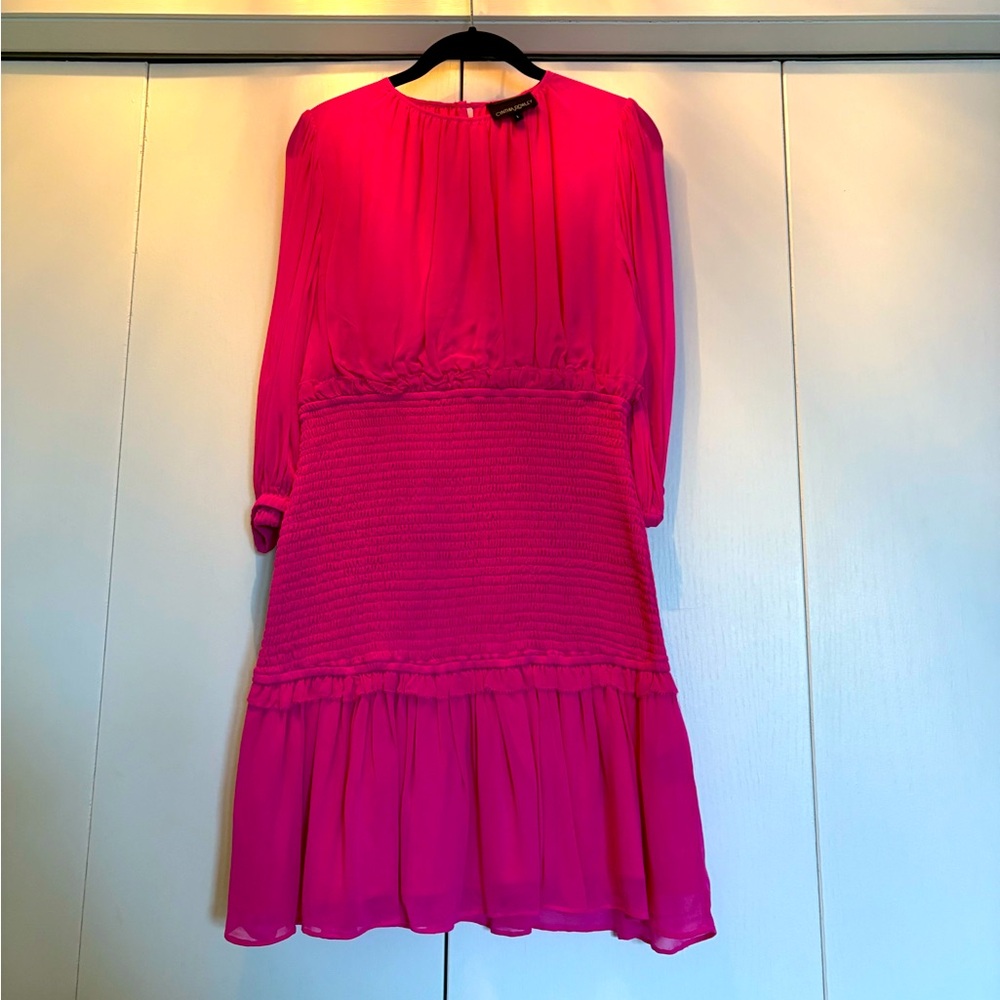 Cynthia Rowley Pink Chiffon Dress